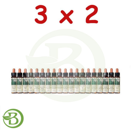 Pack 3x2 Elixir Floral 12 Gentian 10Ml. Plantis