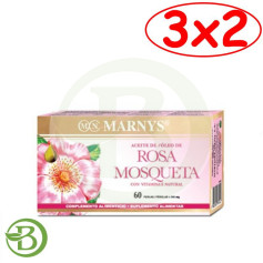 Pacote 3x2 Pérolas de Rosa Mosqueta Marnys