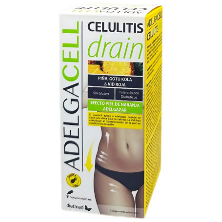 Dreno de Celulite Adelgacell 600 Ml Dietmed