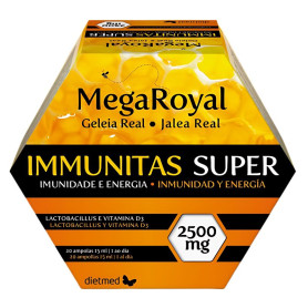 Megaroyal Immunitas Super 2500 20 Ampolas Dietmed