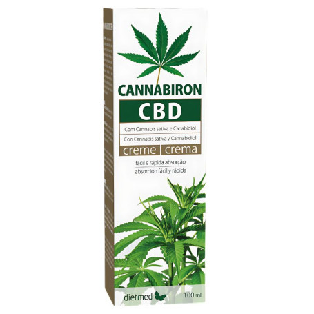 Creme Cannabiron Cbd 100 Ml Dietmed