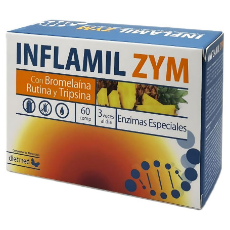 Inflamil Zym 60 comprimidos Dietmed