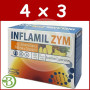 Pack 4x3 Inflamil Zym 60 Comprimidos Dietmed