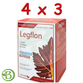 Pack 4x3 Legflon 60 Comprimidos Dietmed