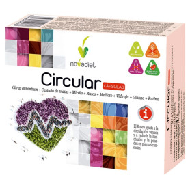 Circular 60 Cápsulas Vegetais Nova Diet