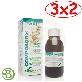 Pack 3x2 Composor 2 Equiner Complex 100Ml. Soria Natural