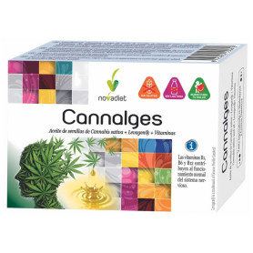 Cannalges 30 Cápsulas Nova Diet