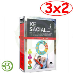 Pacote 3x2 Kesacial 30 Cápsulas Diet Nova