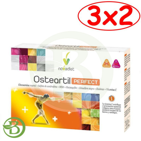 Pack 3x2 Osteartil Perfect 14 Viales Nova Diet