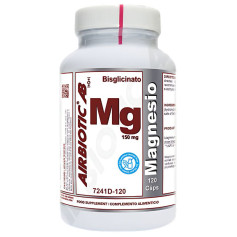 Magnésio Ab (Como Bisglicinato) 150 Mg 120 Cápsulas Airbiotic