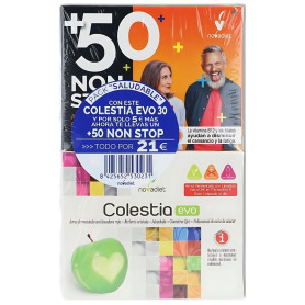 Pacote de dieta Colestia Evo e +50 Non Stop Nova