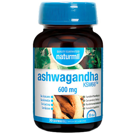 Ashwagandha 600Mg 30 Comprimidos Naturmil