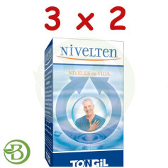 Pacote 3x2 Nivelten 40 cápsulas Tongil