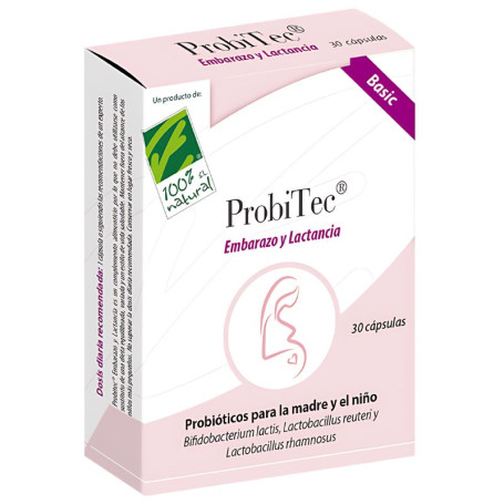 Probitec® Gravidez e Amamentação Básica 30 Cápsulas 100% Natural