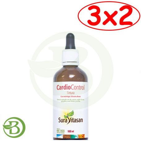 Pack 3x2 Cardio Control 100Ml. Sura Vitasan