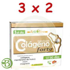 Pacote 3x2 Collagen Forte 30 cápsulas Pinisan