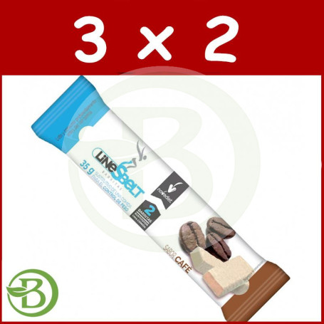 Pack 3x2 Line Sbelt Barrita de Café 35Gr. Novadiet