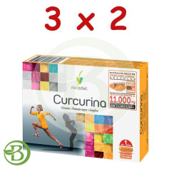 Pacote 3x2 Curcurina 30 Cápsulas Diet Nova