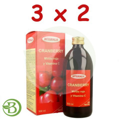 Embalagem 3x2 Cranberry 500Ml. integralia