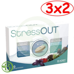 Pacote 3x2 Stress Out 20 comprimidos Eladiet