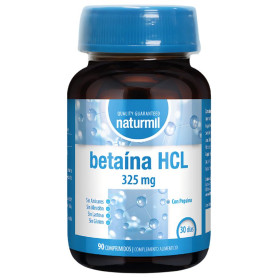 Betaína Hcl 90 Comprimidos Naturmil