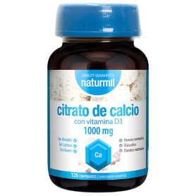 Citrato de Cálcio 1000Mg 120 Comprimidos Naturmil