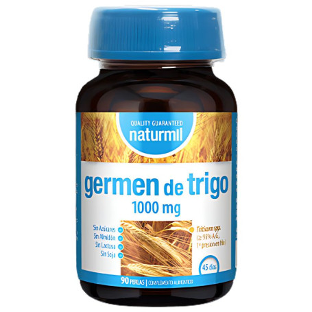 Germe de Trigo 1000Mg 90 Pérolas Naturmil