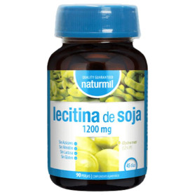 Lecitina de Soja 1200Mg 90 Pérolas Naturmil