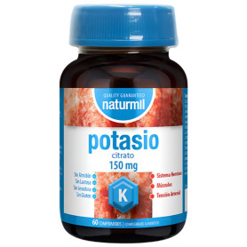 Citrato de Potássio 150Mg 60 Comprimidos Naturmil