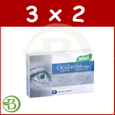 Pacote 3x2 Cápsulas Ocularina Antiox 31Gr. Santiveri