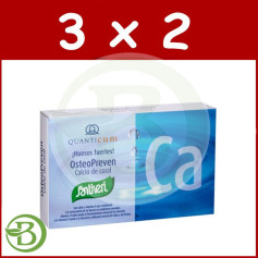 Pack 3x2 Osteopreven (Cálcio Coral) 40 Cápsulas Santiveri