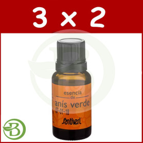 Pack 3x2 Aceite Esencial de Anís Verde 14Ml. Santiveri