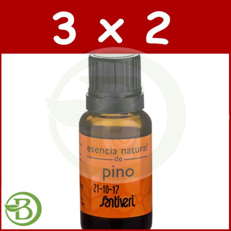 Pack 3x2 Aceite Esencial de Pino 14Ml. Santiveri