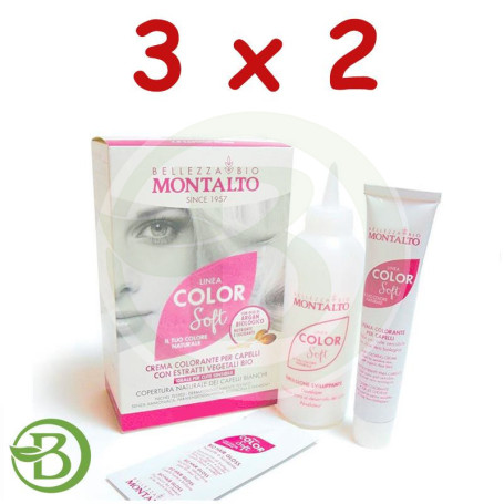 Pack 3x2 Montalto Soft 4.0 Castaño Oscuro Santiveri