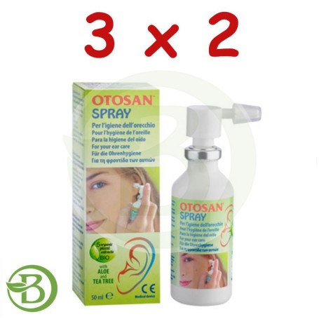 Pack 3x2 Otosan Spray 50Ml. Santiveri