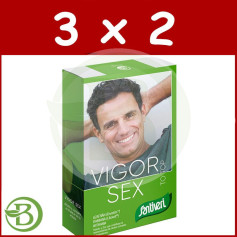 Pack 3x2 Vigor Sex 24 Comprimidos Santiveri