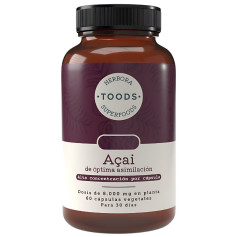 Açaí 750Mg 60 Cápsulas Vegetais Herbora