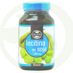 Lecitina de soja 1200Mg. 60 Cápsulas Naturmil