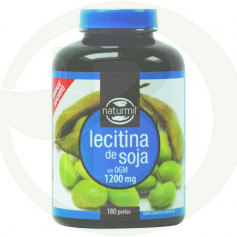 Lecitina de soja 1200Mg. 180 Pérolas Naturmil