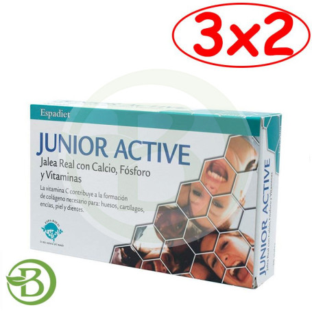 Pack 3x2 Jalea Junior 12/18 20 Viales Espadiet