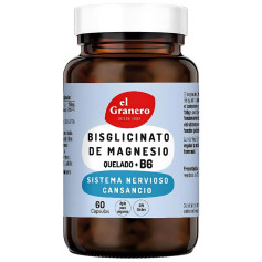 Bisglicinato de Magnésio + B6 60Cápsulas Granero