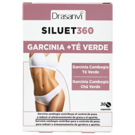 Siluet 360 Garcinia + Chá Verde 30 Comprimidos Drasanvi