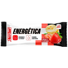 Energia Morango e Banana (Caixa de 24 Barras) Nutrisport