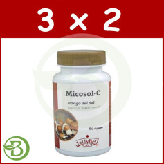 Pacote 3x2 Micosol C 60 Cápsulas Jellybell