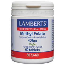 Metil Folato 400Μcg 60 Comprimidos Lamberts