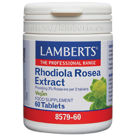 Rhodiola Rosea 1466Mg 60 Comprimidos Lamberts