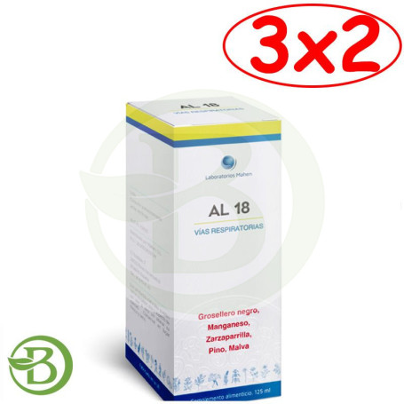 Pack 3x2 AL-18 125Ml. Mahen