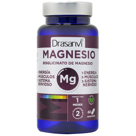 Bisglicinato de Magnésio Mineral 60 Comprimidos Drasanvi