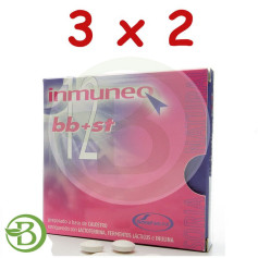 Pacote 3x2 Immuneo 12 48 comprimidos Soria Natural