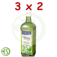 Embalagem 3x2 Suco de Aloe Vera Bio 1Lt. Tongil